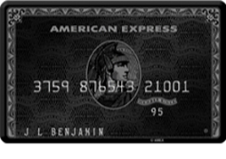 アメリカンエキスプレス センチュリオンカード(アメックス ブラックカード)